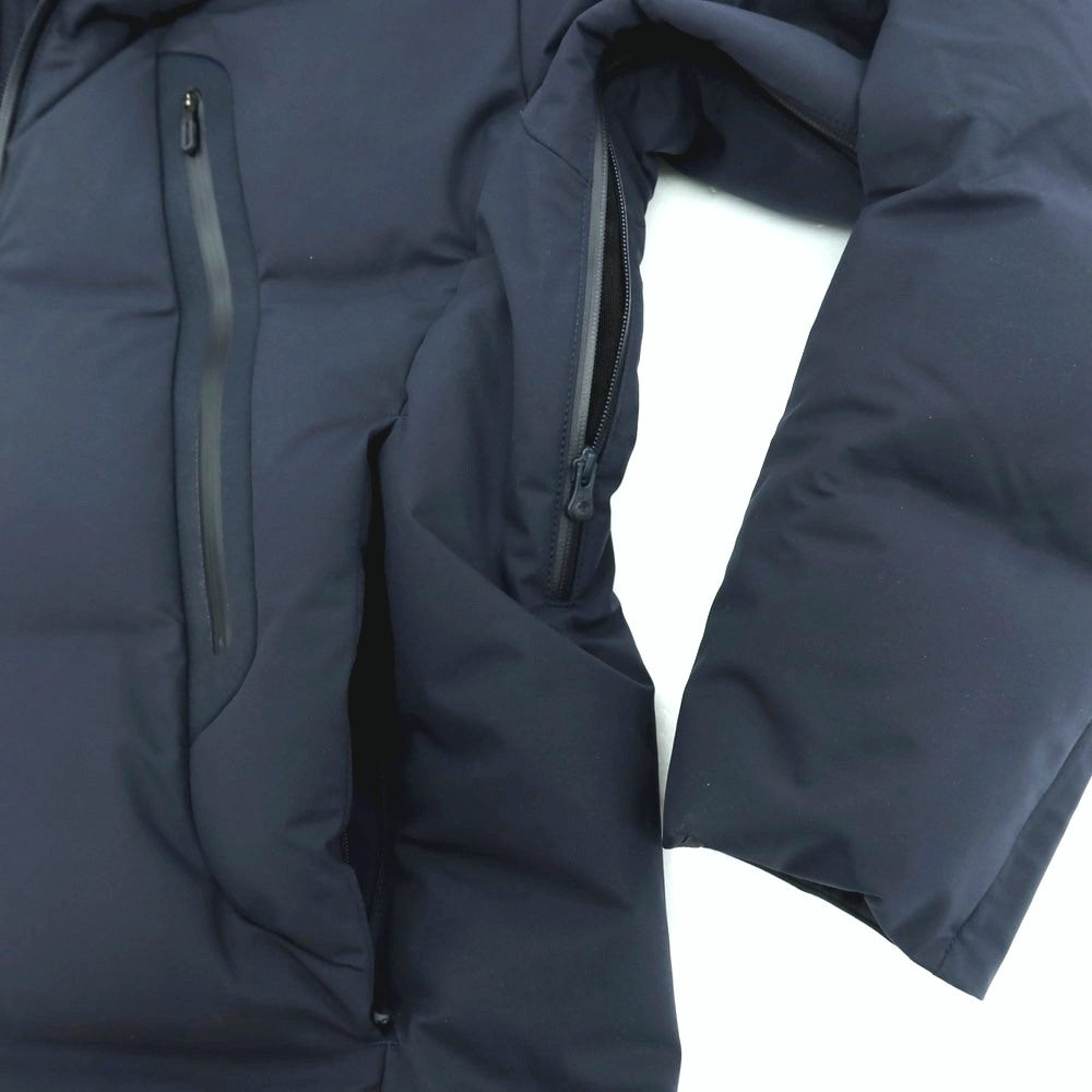 【中古】デサント DESCENTE 水沢ダウン ポリエステル ダウンジャケット ネイビー【 JP M 】【 状態ランクC 】【 メンズ 】