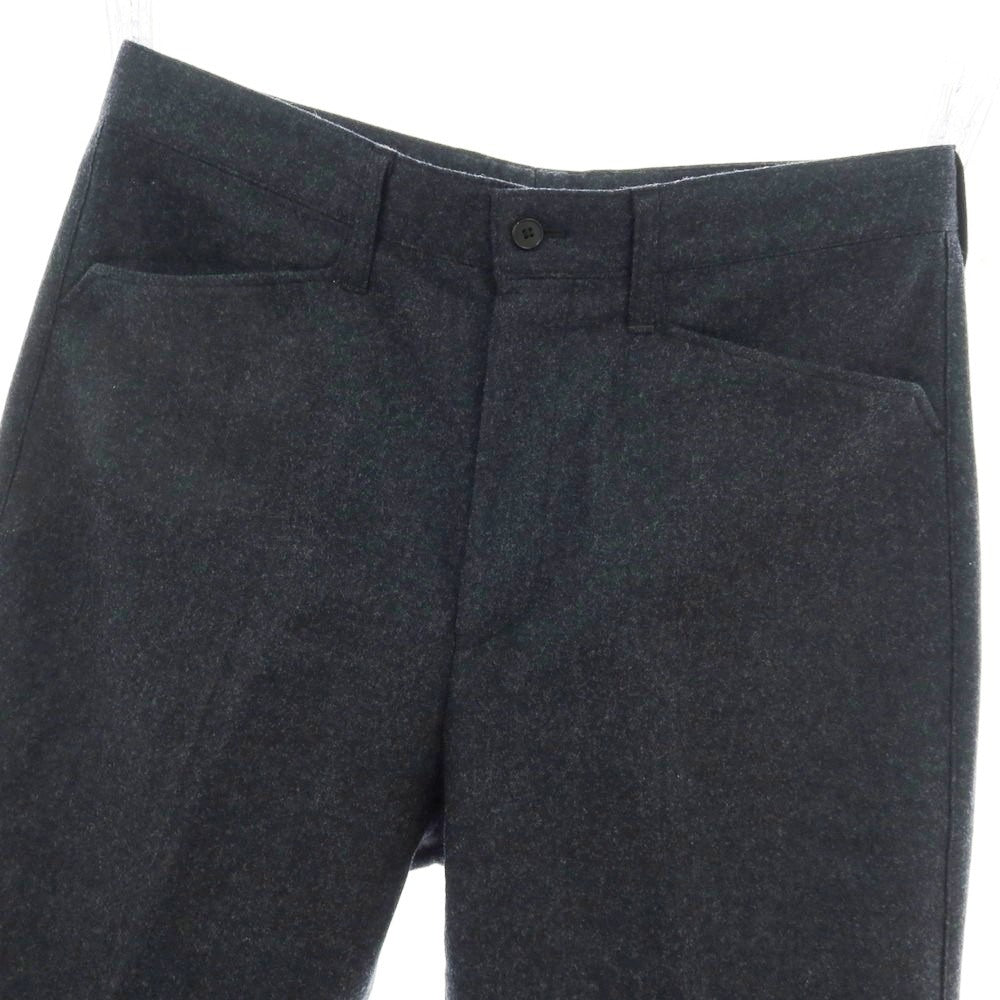 【中古】メゾン エ ボヤージュ MAISON&VOYAGE ウール カジュアルスラックスパンツ チャコールグレー【 48 】【 状態ランクB 】【 メンズ 】