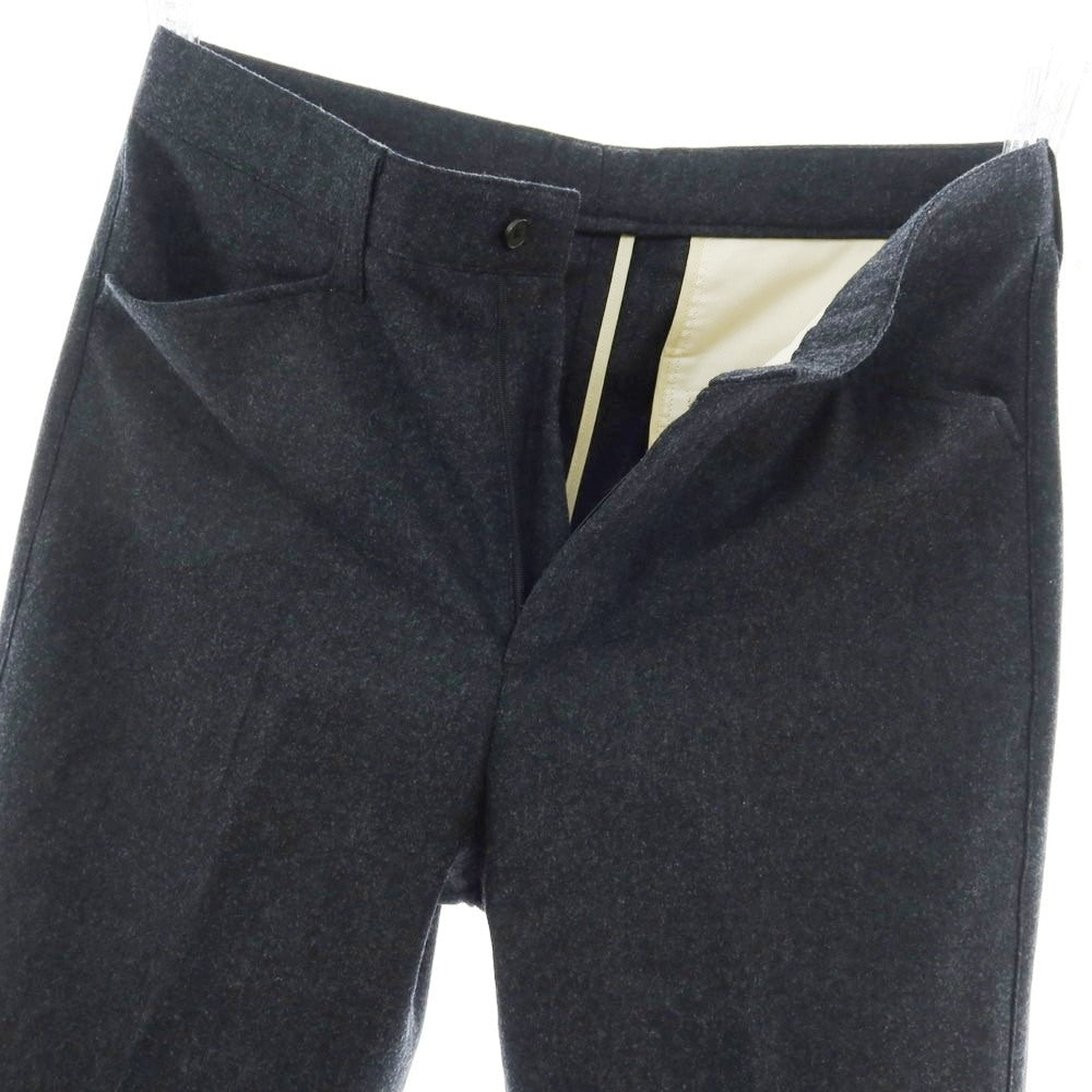 【中古】メゾン エ ボヤージュ MAISON&VOYAGE ウール カジュアルスラックスパンツ チャコールグレー【 48 】【 状態ランクB 】【 メンズ 】