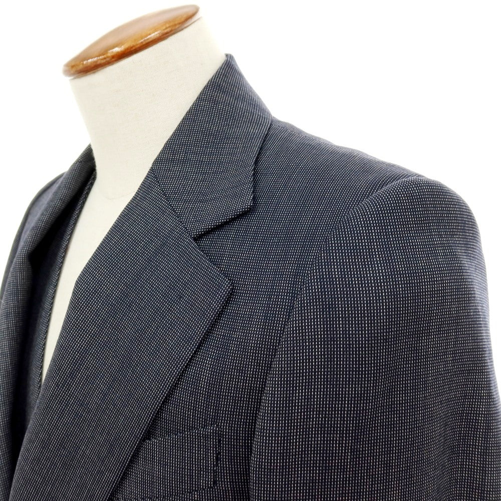 【中古】ソブリン SOVEREIGN スリーピース ウール 2つボタンスーツ ネイビー【 46 】【 状態ランクB 】【 メンズ 】