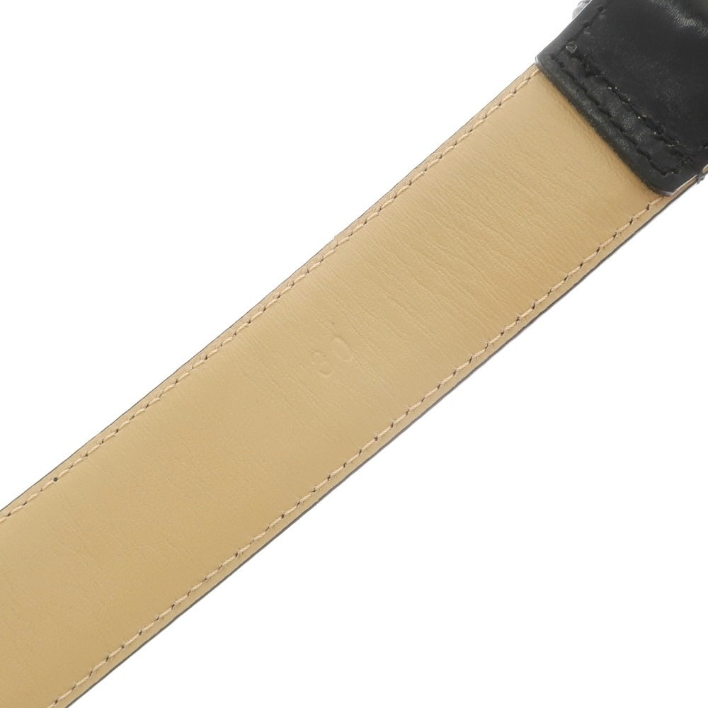 【中古】クロケットアンドジョーンズ CROCKETT&JONES カーフ ベルト ブラック【 30 】【 状態ランクB 】【 メンズ 】