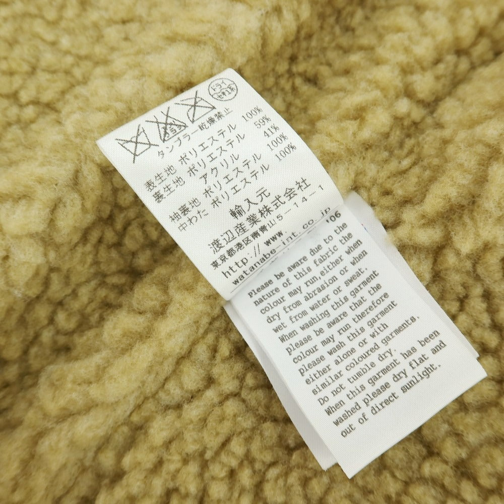 【中古】ラベンハム LAVENHAM ポリエステル ボア 中綿入り キルティングブルゾン オリーブグリーン【 36(UK) 】【 状態ランクB 】【 メンズ 】