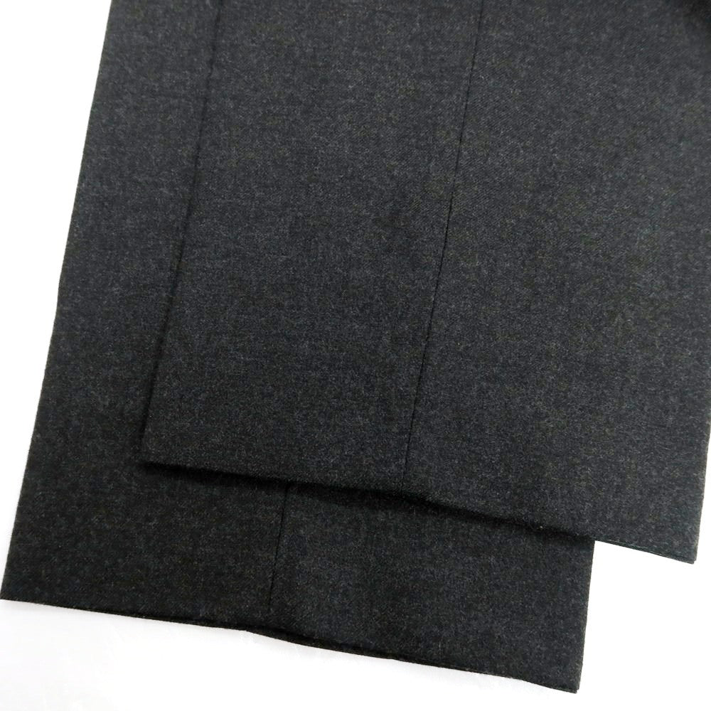 【中古】ジェルマーノ GERMANO Travel Edition SUPER 100’S ストレッチ ウールポリエステル ドレススラックスパンツ チャコールグレー【 52 】【 状態ランクB 】【 メンズ 】