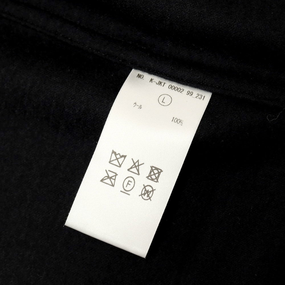 【中古】アルコディオ ARCODIO ウール 3B カジュアルジャケット ブラック【 L 】【 状態ランクB 】【 メンズ 】