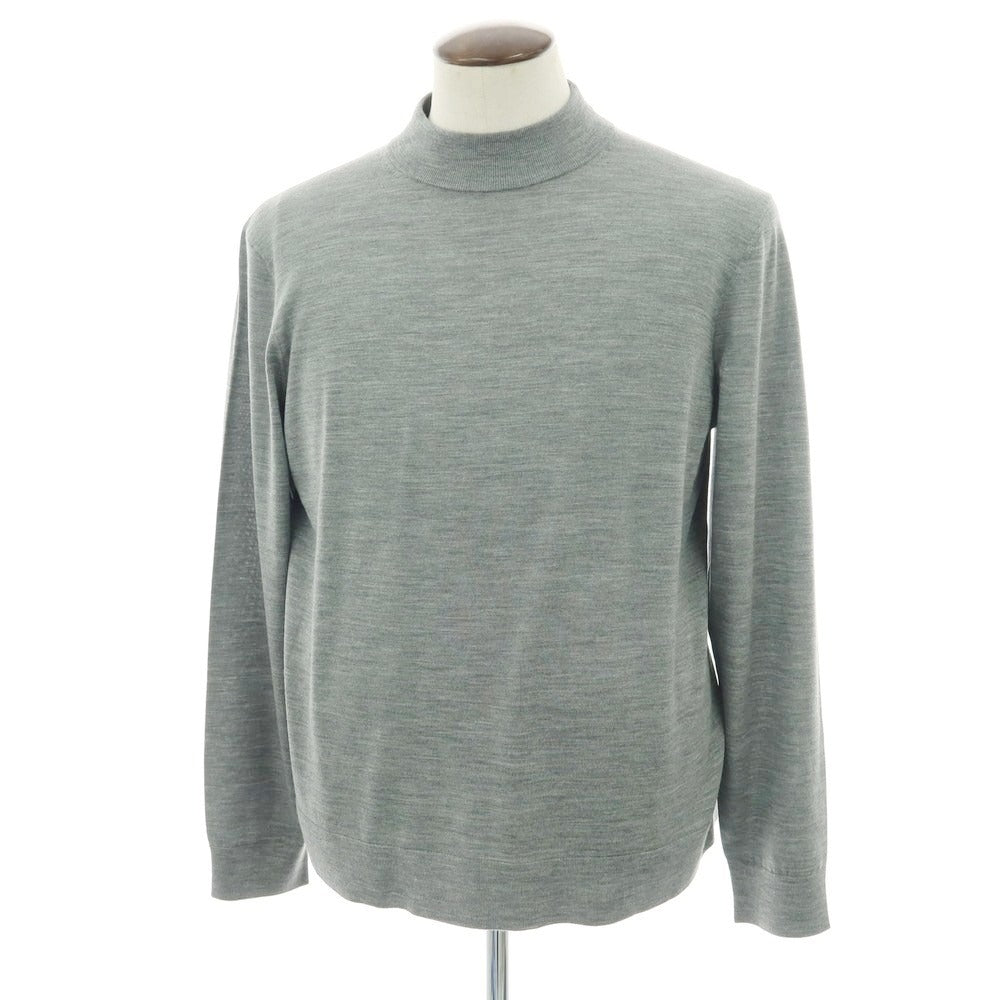 【中古】セオリー theory ハイゲージウール プルオーバーニット グレー【 XL 】【 状態ランクB 】【 メンズ 】