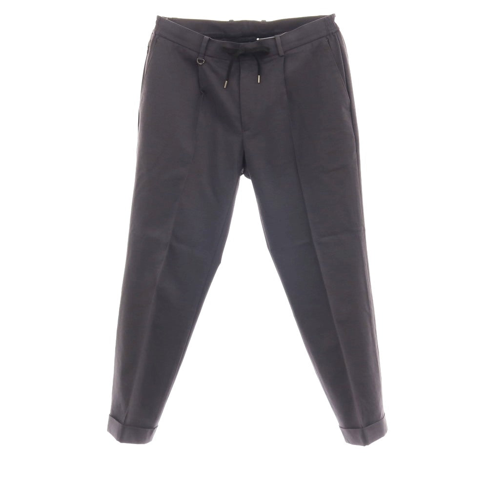 【中古】モーヴ MOVB コットンナイロン ジャージー イージースラックスパンツ ダークグレー【サイズ48】【 状態ランクB 】【 メンズ 】