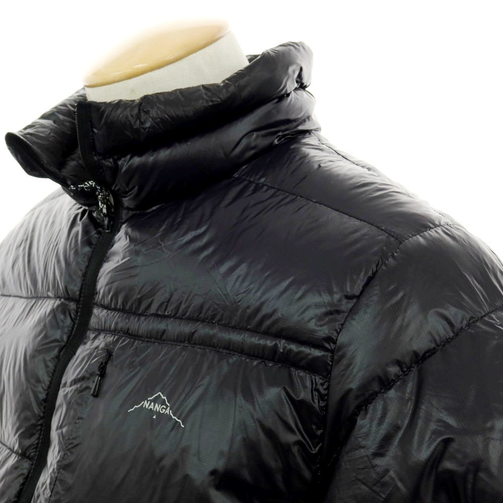【中古】ナンガ NANGA ポケッタブル ナイロン ダウンジャケット ブラック【 S(JPN) 】【 状態ランクB 】【 メンズ 】