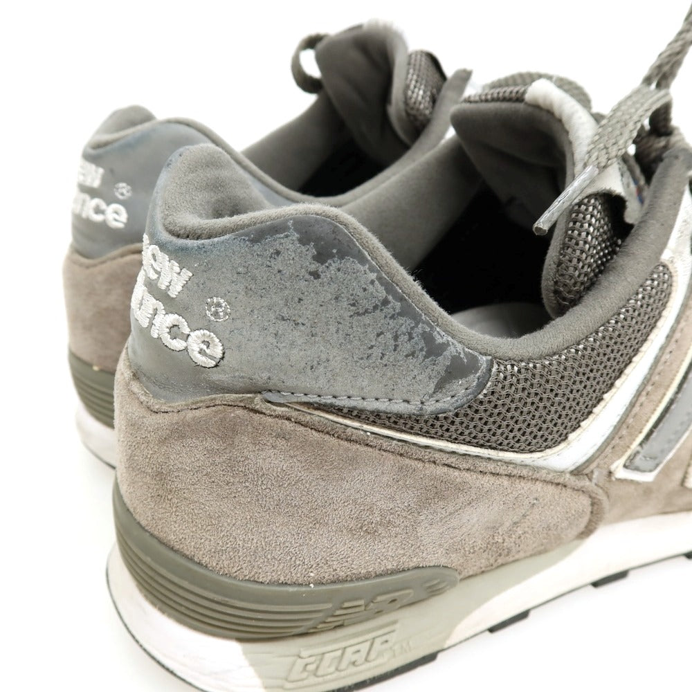 【中古】ニューバランス NEW BALANCE M576PMG 英国製 スニーカー グレー【サイズUK8 1/2】【 状態ランクC 】【 メンズ 】
