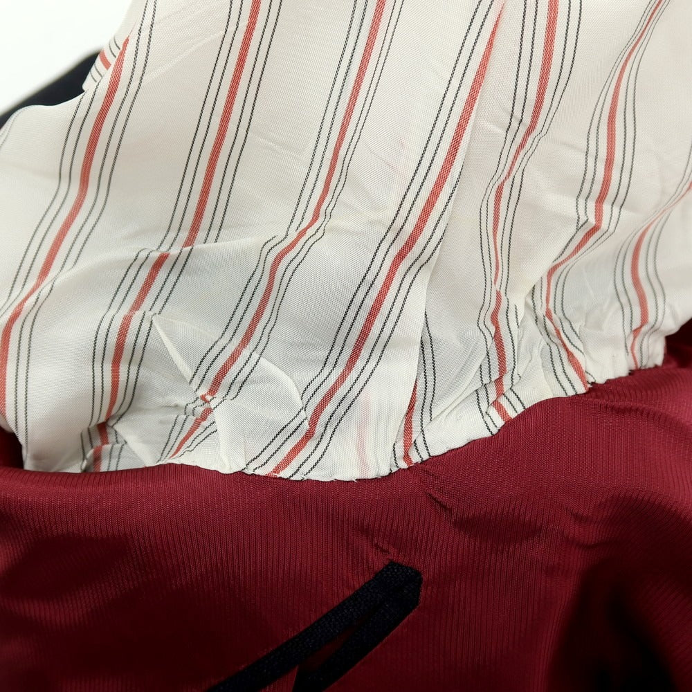 【中古】ビームスエフ BEAMS F ウールリネンモヘヤ ダブル6B ブレザー テーラードジャケット ダークネイビー【サイズ46】【 状態ランクC 】【 メンズ 】