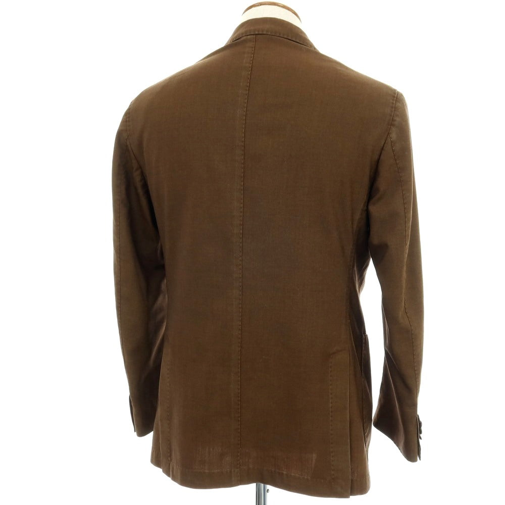 【中古】エルビーエム1911 L.B.M.1911 ガーメントダイ ウール 2B カジュアルジャケット オーカーブラウン【サイズ48】【 状態ランクA 】【 メンズ 】