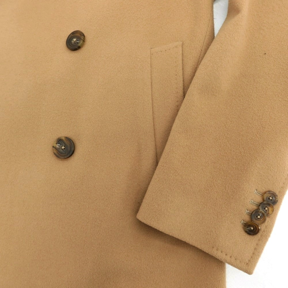 【中古】タリアトーレ TAGLIATORE ウール ダブルブレストコート キャメル系【 48 】【 状態ランクB 】【 メンズ 】