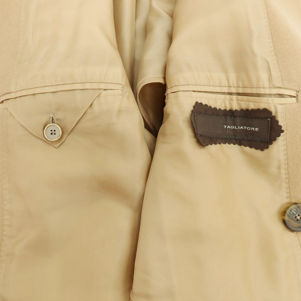 【中古】タリアトーレ TAGLIATORE ウール ダブルブレストコート キャメル系【 48 】【 状態ランクB 】【 メンズ 】