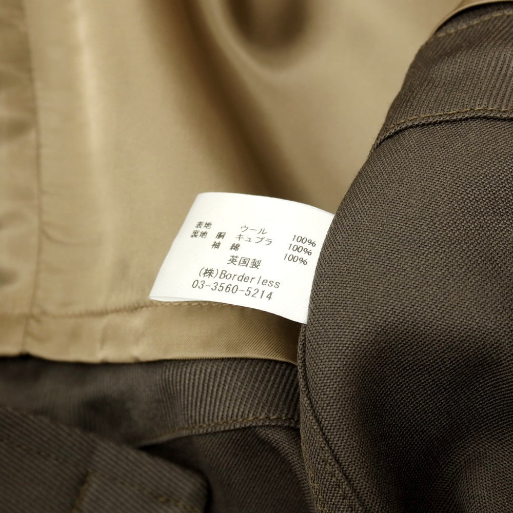 【中古】ホワイトリーアンドグリーン Whiteley&Green ウール キャバリーツイル フィールドジャケット グレー【 36 】【 状態ランクA 】【 メンズ 】