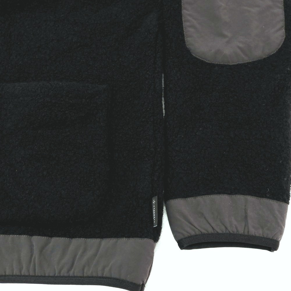 【中古】アクシーズクイン AXESQUIN ウールナイロンポリエステル フリースジャケット ブラック【 L 】【 状態ランクB 】【 メンズ 】