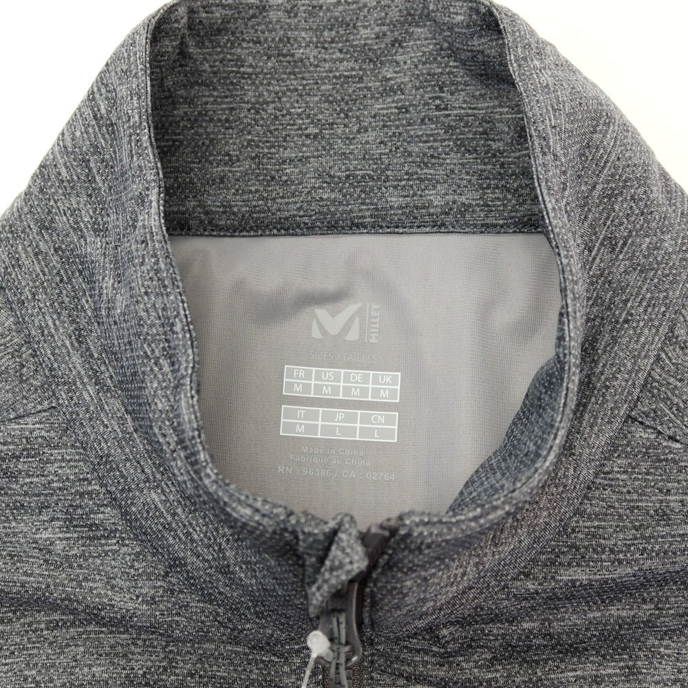 【中古】ミレー MILLET POLARTEC ポリエステル インシュレーションジャケット ブルゾン グレー【 L 】【 状態ランクB 】【 メンズ 】