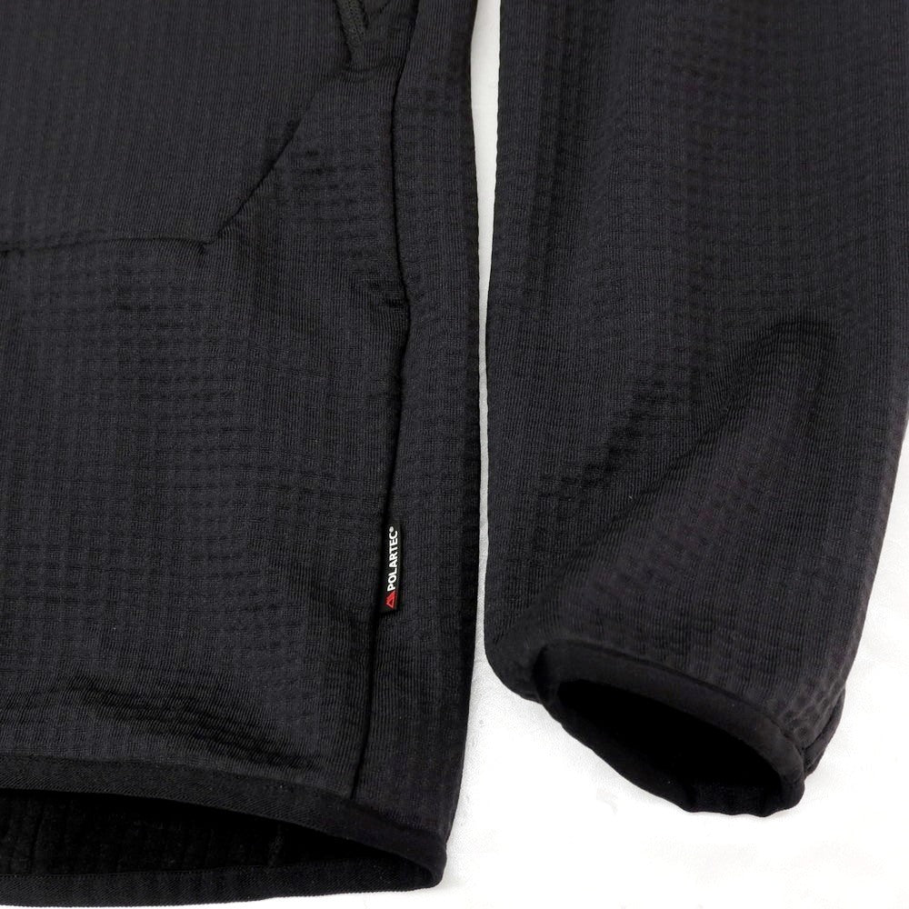 【中古】ミレー MILLET POLARTEC ポリエステル グリットフリース フーデッドブルゾン ブラック【 L 】【 状態ランクB 】【 メンズ 】