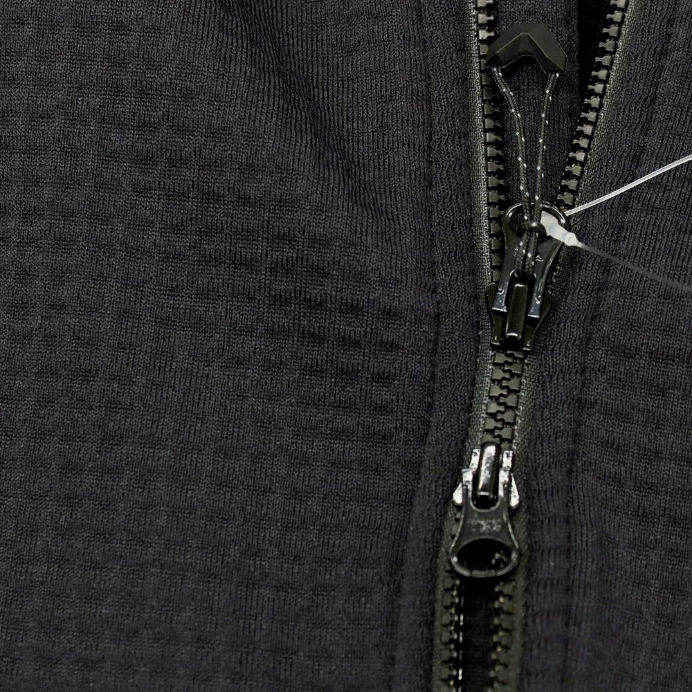 【中古】ミレー MILLET POLARTEC ポリエステル グリットフリース フーデッドブルゾン ブラック【 L 】【 状態ランクB 】【 メンズ 】