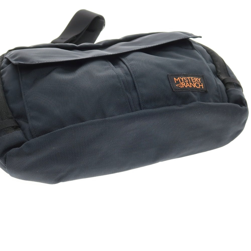 【中古】ミステリーランチ MYSTERY RANCH 297684 ナイロン ショルダーバッグ ブラックネイビー【 状態ランクA 】【 メンズ 】