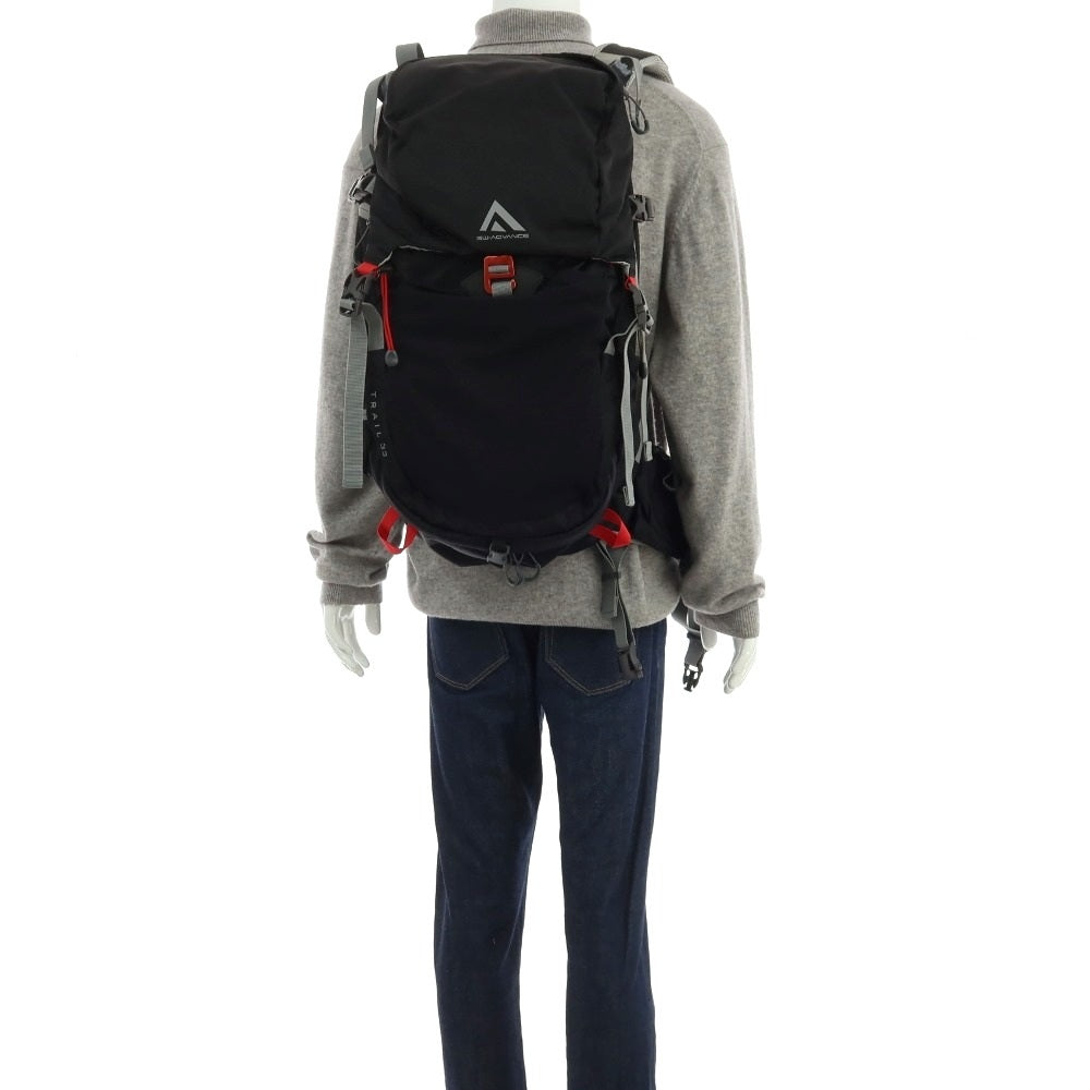 【中古】ハクバ HAKUBA ナイロン バックパック・リュック ブラックxグレー【 状態ランクA 】【 メンズ 】