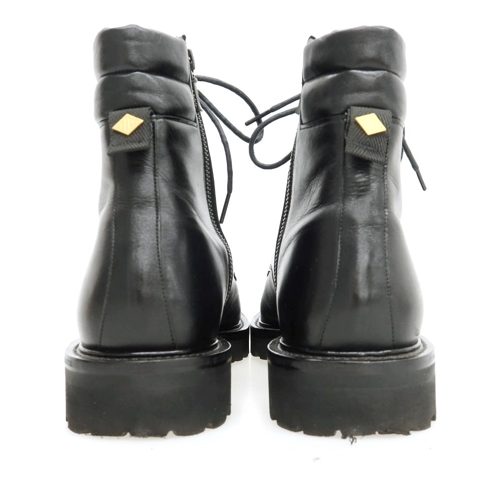 【中古】ダブルエイチ WH WHS0740G レースアップブーツ ブラック【サイズ9】【 状態ランクB 】【 メンズ 】