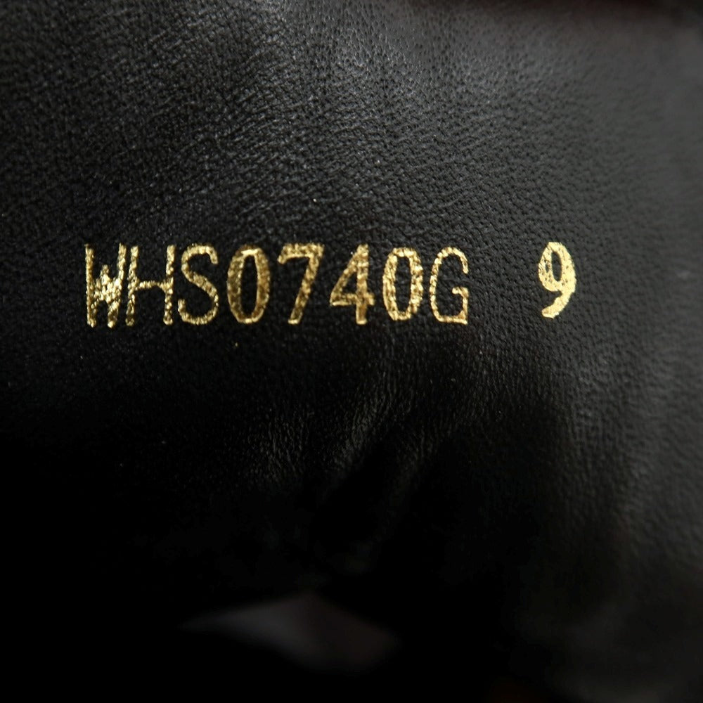 【中古】ダブルエイチ WH WHS0740G レースアップブーツ ブラック【サイズ9】【 状態ランクB 】【 メンズ 】