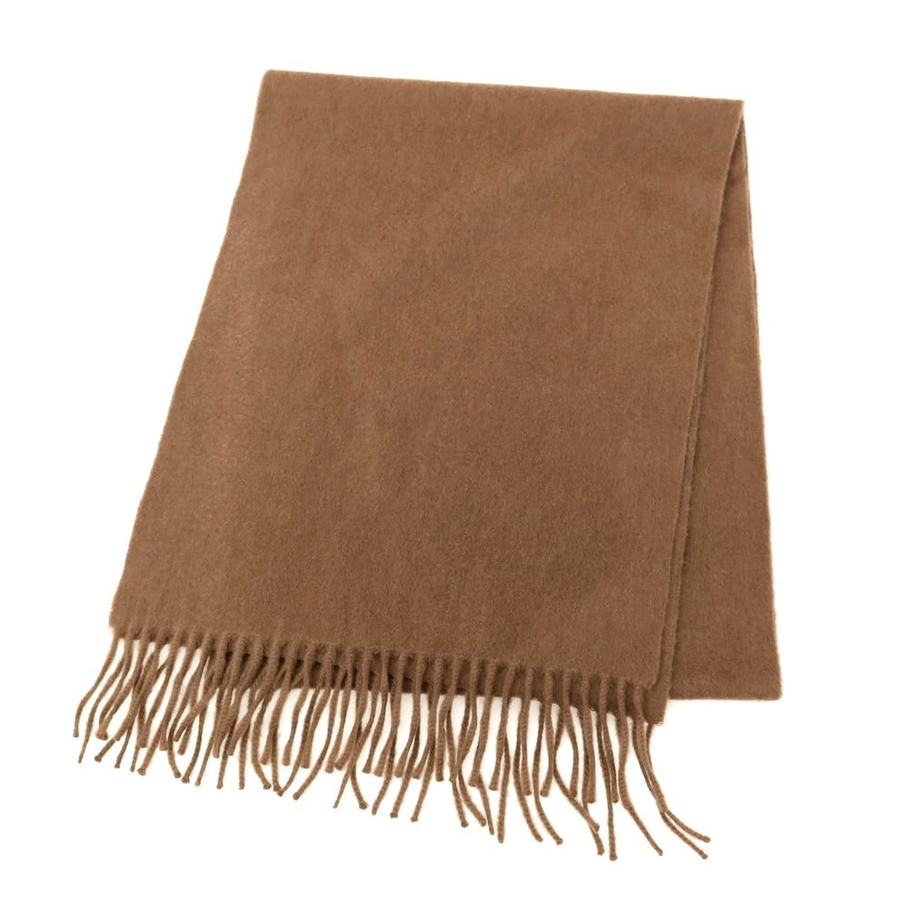 【中古】ベグアンドコー BEGG&CO カシミヤ マフラー ブラウン【 状態ランクB 】【 メンズ 】