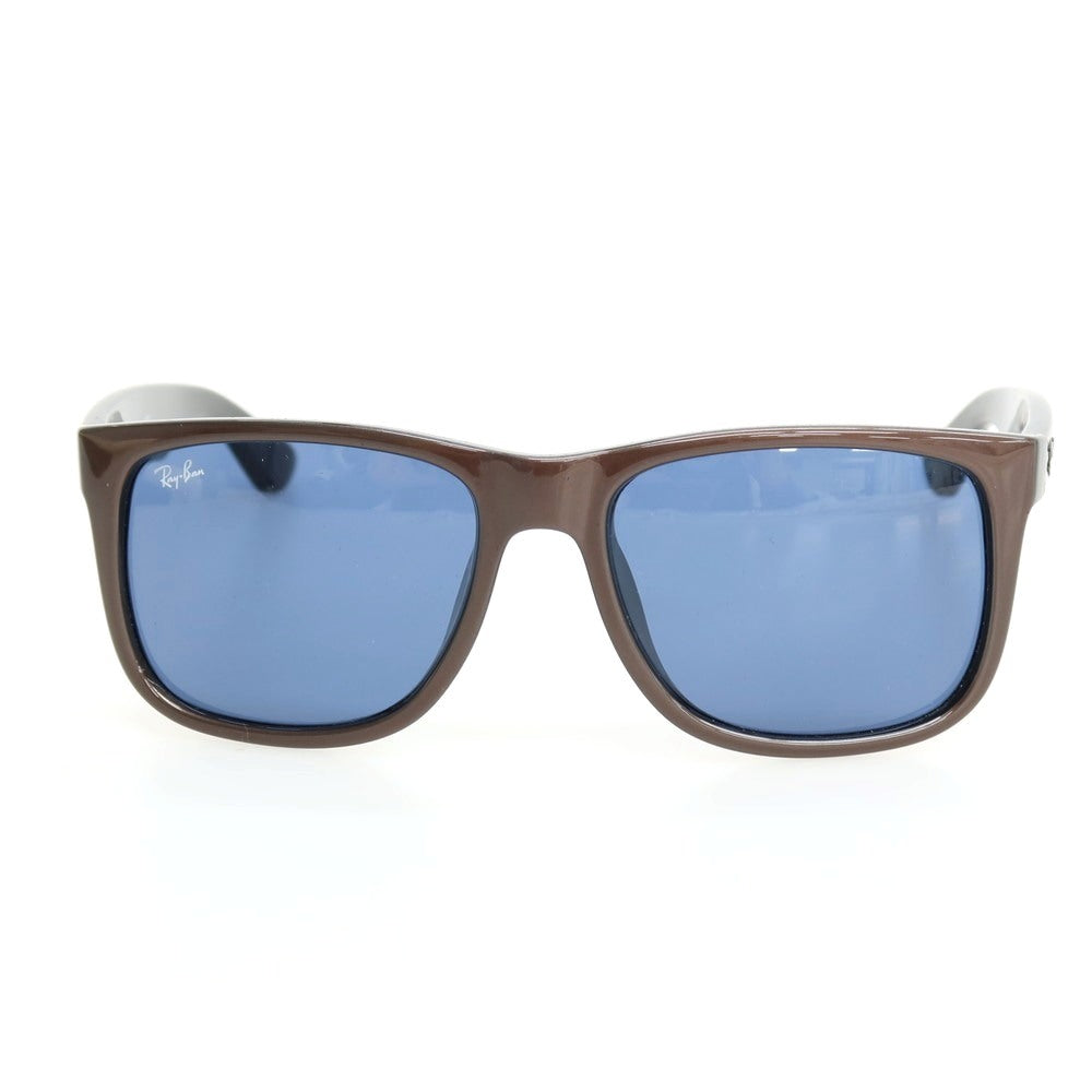 【中古】レイバン Ray-Ban JUSTIN セルフレーム サングラス メタリックブラウンxブラック【サイズ54□17 140】【 状態ランクC 】【 メンズ 】