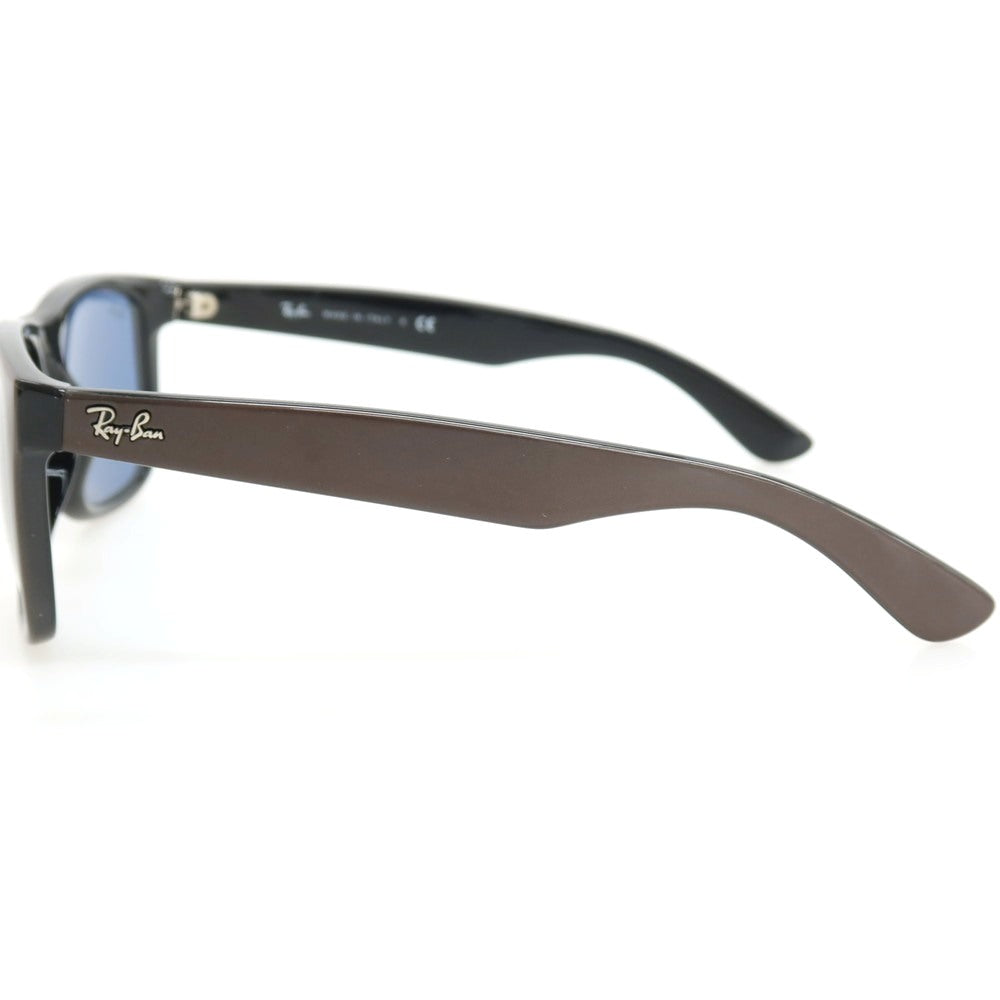 【中古】レイバン Ray-Ban JUSTIN セルフレーム サングラス メタリックブラウンxブラック【サイズ54□17 140】【 状態ランクC 】【 メンズ 】