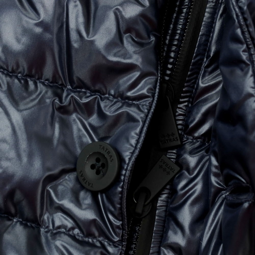 【中古】タトラス TATRAS ナイロン ダウンジャケット ネイビー【 3 】【 状態ランクA 】【 メンズ 】