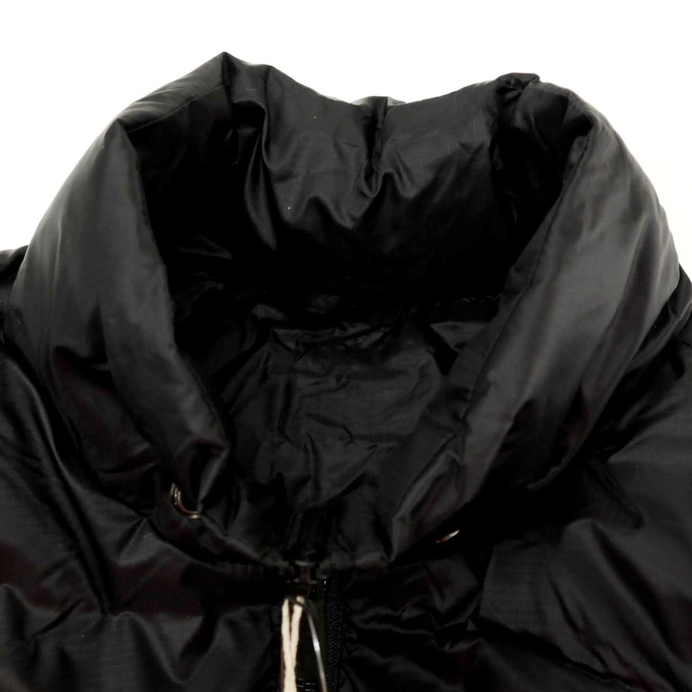 【中古】【未使用】エンポリオ アルマーニ EMPORIO ARMANI ナイロン ダウンジャケット オリーブグリーンxブラック【 50 】【 状態ランクS 】【 メンズ 】