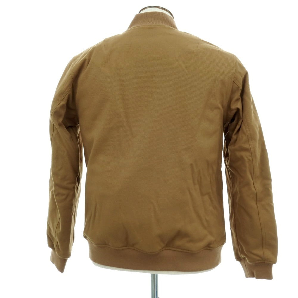 【中古】【未使用】ナノユニバース nano universe テックフライメルトン 中綿入り MA-1 ブルゾン オーカー【 L 】【 状態ランクS 】【 メンズ 】