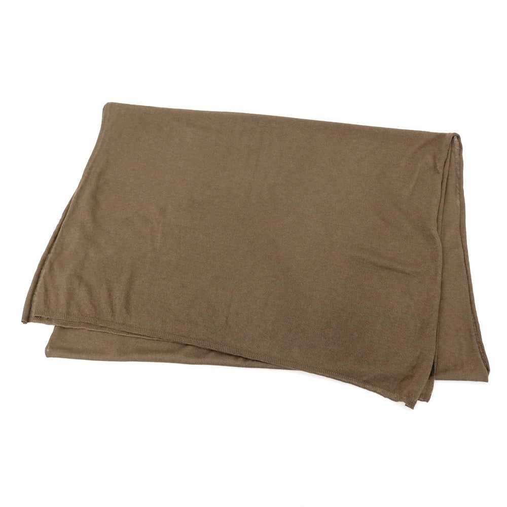 【中古】セオリー theory カシミヤシルク ニットストール カーキ【 状態ランクB 】【 ユニセックス 】