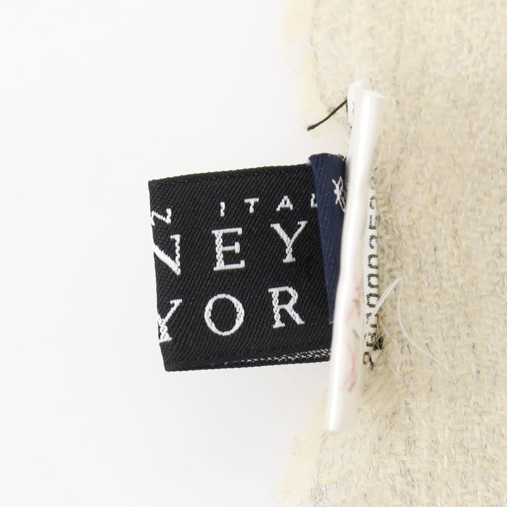 【中古】バーニーズニューヨーク BARNEYS NEWYORK ウール ストール パープルxグレー【 状態ランクB 】【 メンズ 】