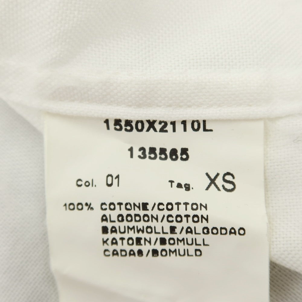 【中古】ギローバー GUY ROVER コットン ホリゾンタルカラー カジュアルシャツ ホワイト【 XS 】【 状態ランクC 】【 メンズ 】