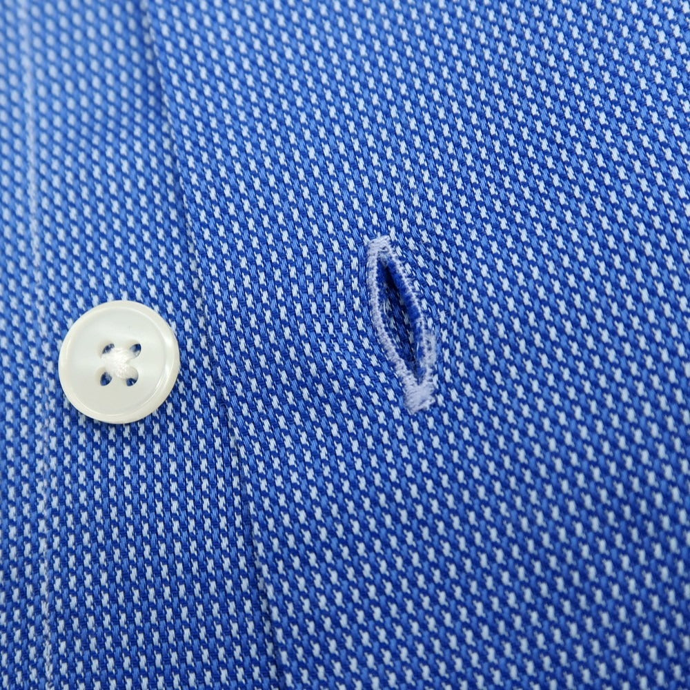 【中古】バグッタ Bagutta コットン ドレスシャツ ブルー【 40 】【 状態ランクB 】【 メンズ 】