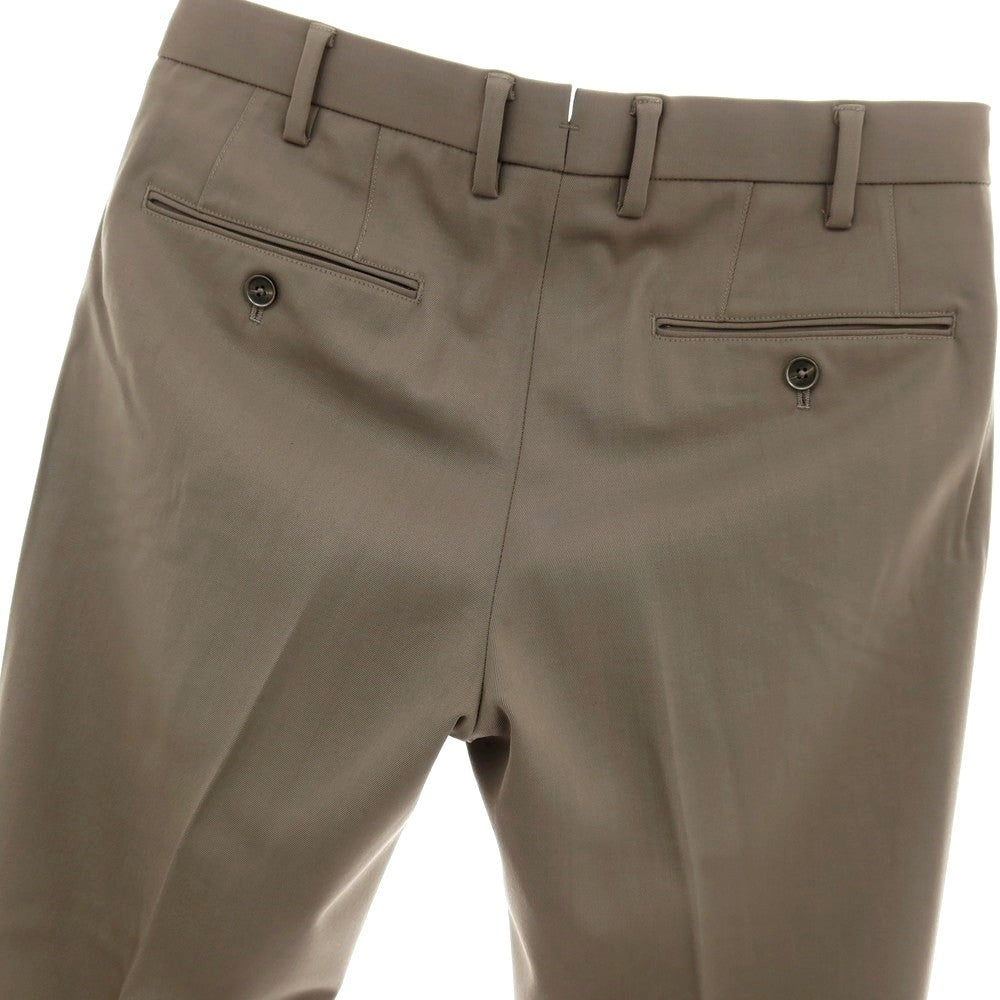 【中古】アングレー ANGLAIS ストレッチ ウール カジュアルスラックスパンツ トープ【サイズ44】【 状態ランクC 】【 メンズ 】