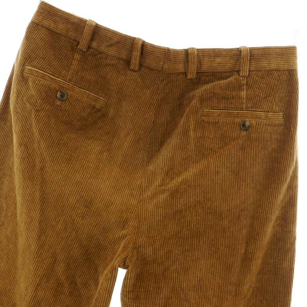 【中古】ブルックスブラザーズ Brooks Brothers コットン 中太畝 コーデュロイパンツ ブラウン【 36 】【 状態ランクC 】【 メンズ 】