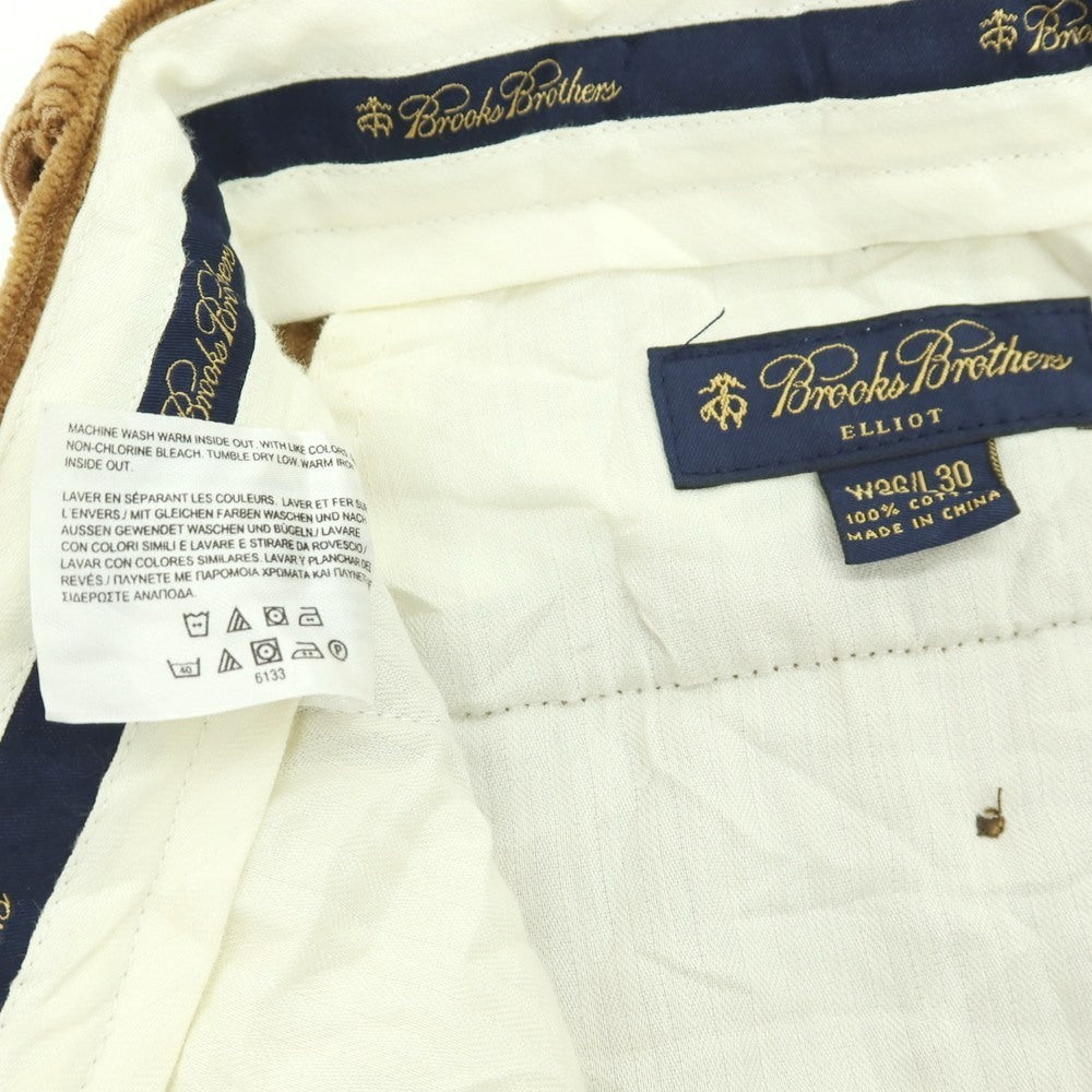 【中古】ブルックスブラザーズ Brooks Brothers コットン 中太畝 コーデュロイパンツ ブラウン【 36 】【 状態ランクC 】【 メンズ 】