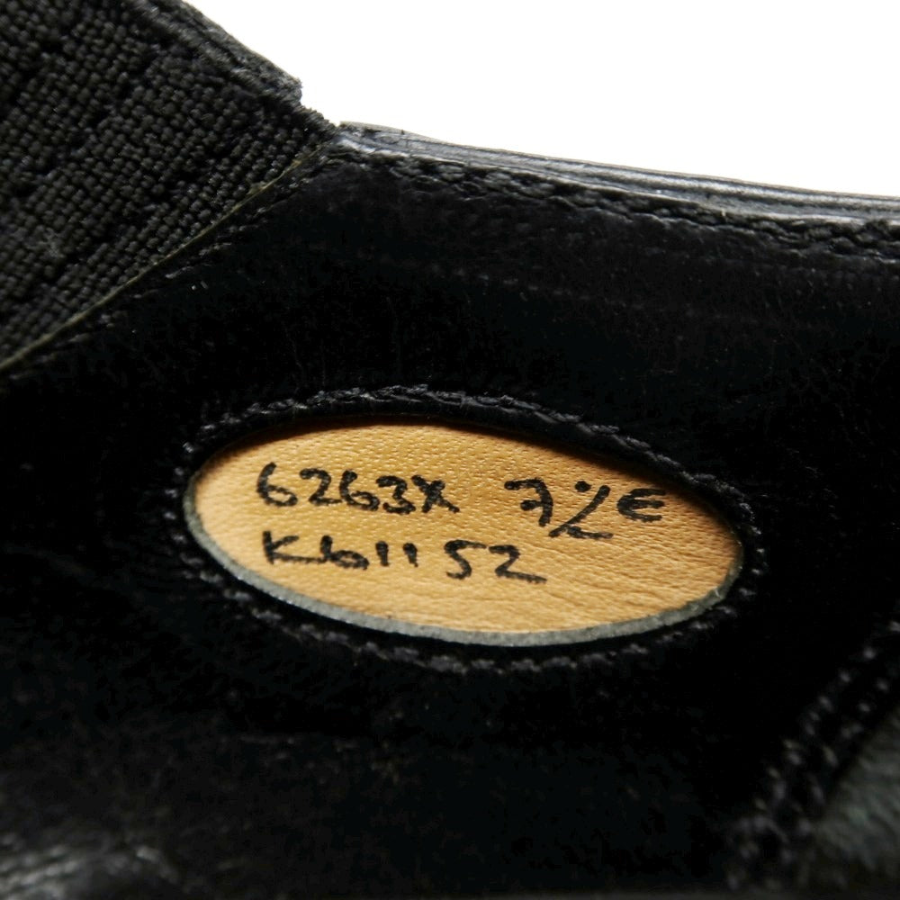 【中古】ジョージ クレバリー GEORGE CLEVERLEY サイドエラスティック ドレスシューズ ブラック【サイズ7 1/2E】【 状態ランクB 】【 メンズ 】