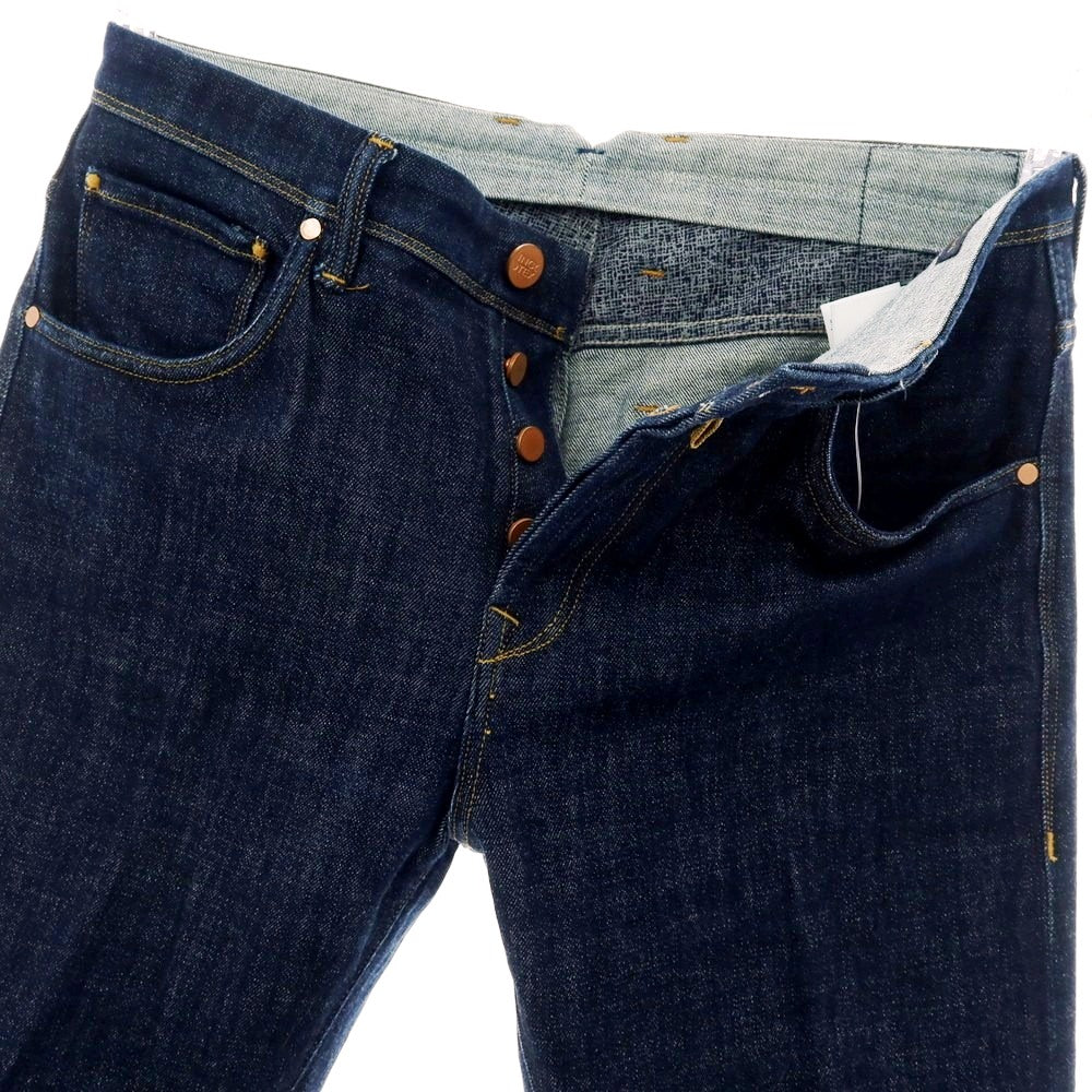 【中古】インコテックス ブルーディヴィジョン INCOTEX BLUE DIVISION ストレッチ コットン デニムパンツ ジーンズ ネイビー【 31 】【 状態ランクB 】【 メンズ 】