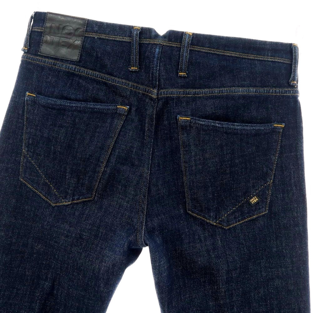 【中古】インコテックス ブルーディヴィジョン INCOTEX BLUE DIVISION ストレッチ コットン デニムパンツ ジーンズ ネイビー【 31 】【 状態ランクB 】【 メンズ 】