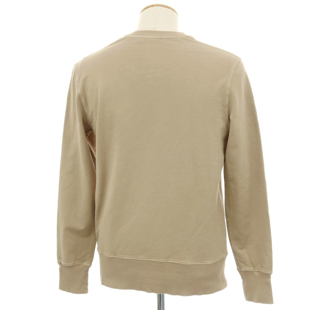 【中古】ダニエルフィエゾーリ DANIELE FIESOLI ストレッチ コットン クルーネック スウェット ベージュ【 S 】【 状態ランクB 】【 メンズ 】