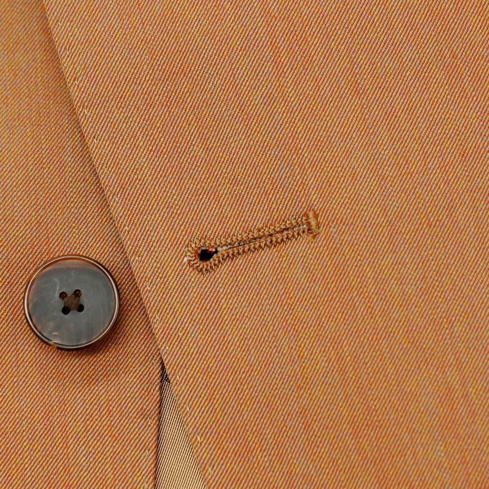 【中古】アルチザン ARTISAN ウール スリーピース 2つボタンスーツ オレンジブラウン系【 M 】【 状態ランクC 】【 メンズ 】