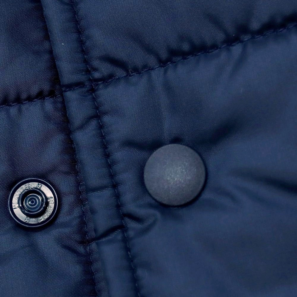 【中古】ブリッラ ペル イル グスト Brilla per il gusto ポリエステル スクエア キルティング 中綿ブルゾン ライトネイビー【 S 】【 状態ランクB 】【 メンズ 】