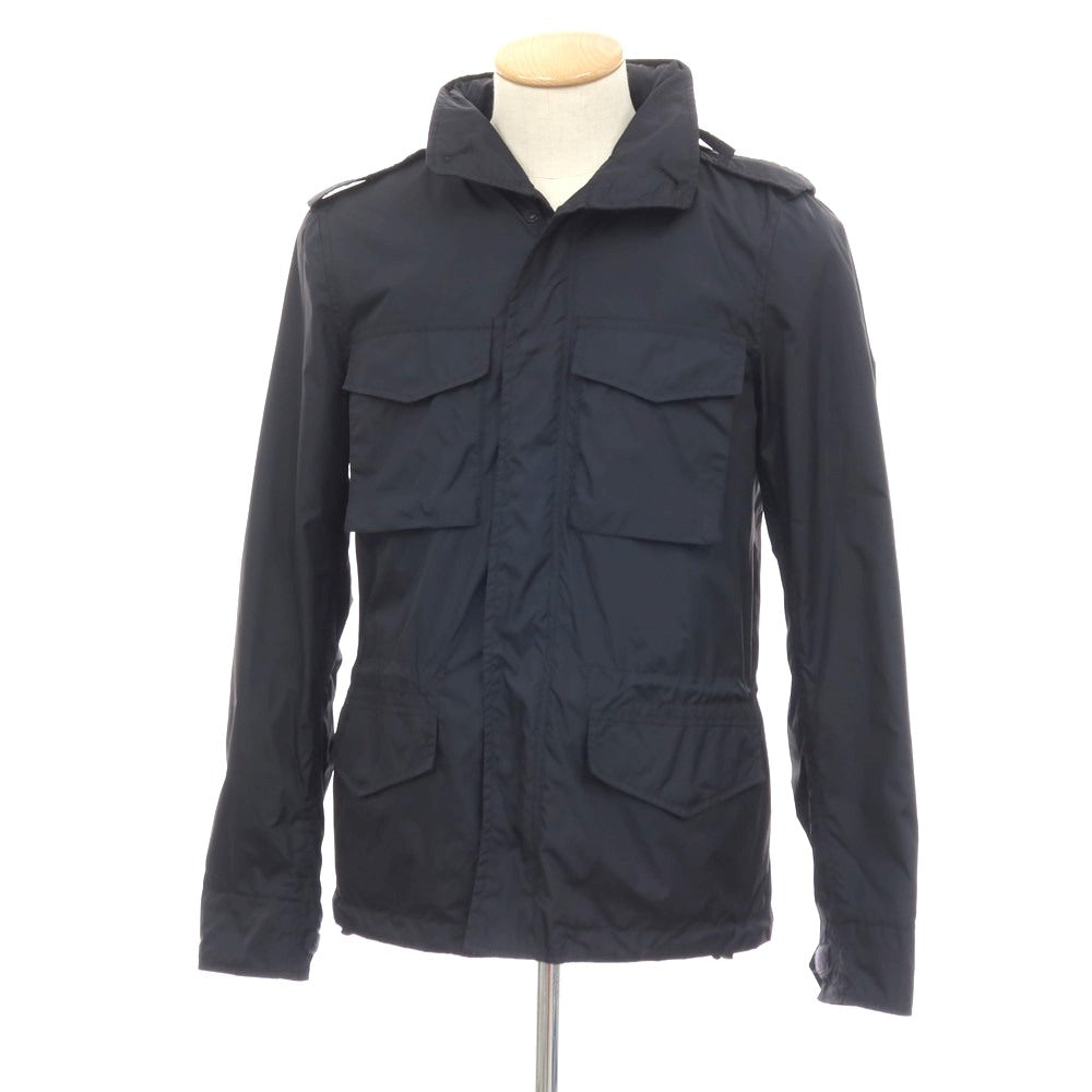 【中古】アスペジ ASPESI I117 MINIFIELD VENTO M-65 ナイロン ミリタリージャケット ダークネイビー【サイズXS】【 状態ランクC 】【 メンズ 】