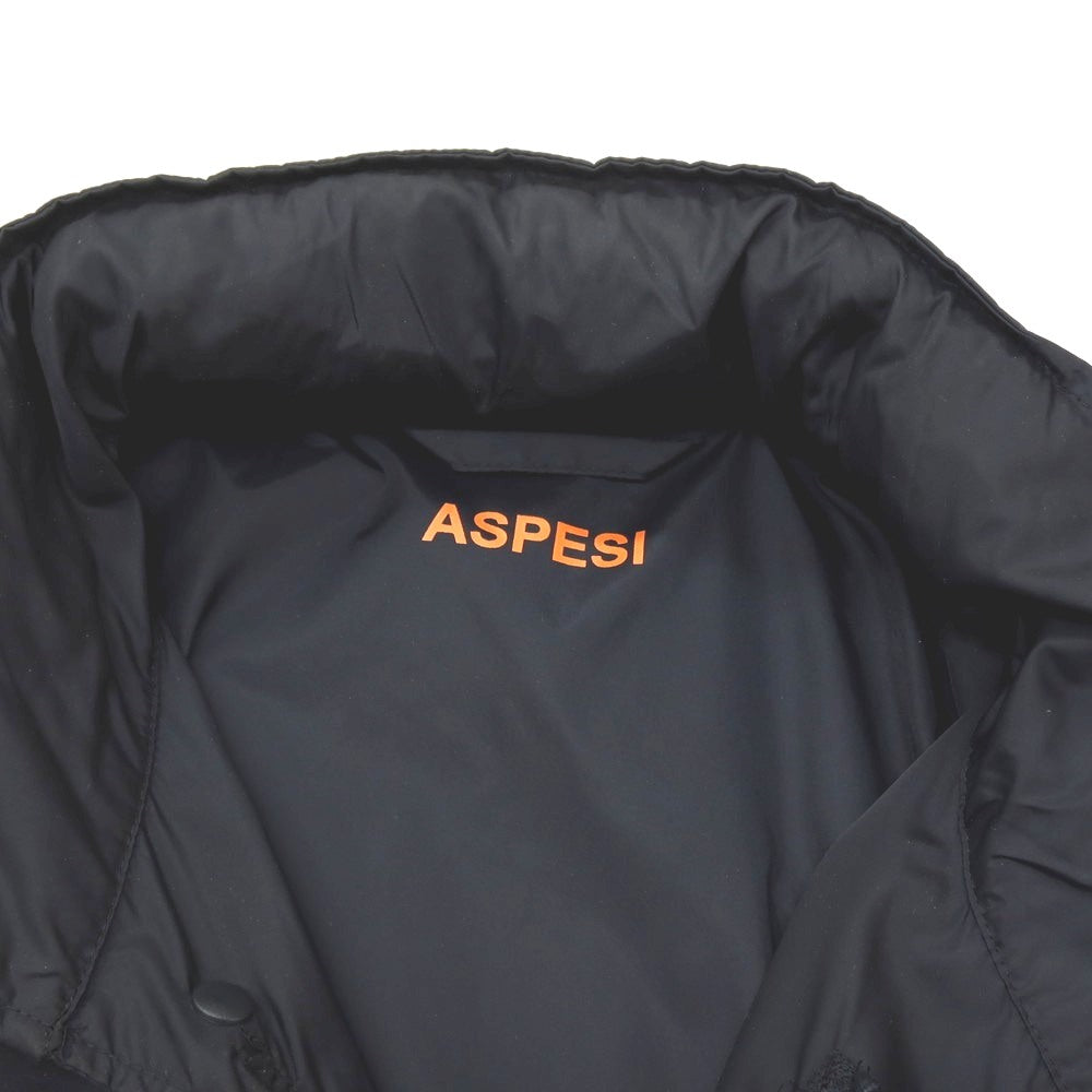 【中古】アスペジ ASPESI I117 MINIFIELD VENTO M-65 ナイロン ミリタリージャケット ダークネイビー【サイズXS】【 状態ランクC 】【 メンズ 】