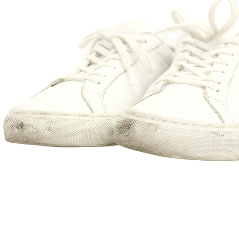 【中古】コモンプロジェクツ COMMON PROJECTS レザー スニーカー ホワイト【サイズ40】【 状態ランクC 】【 メンズ 】