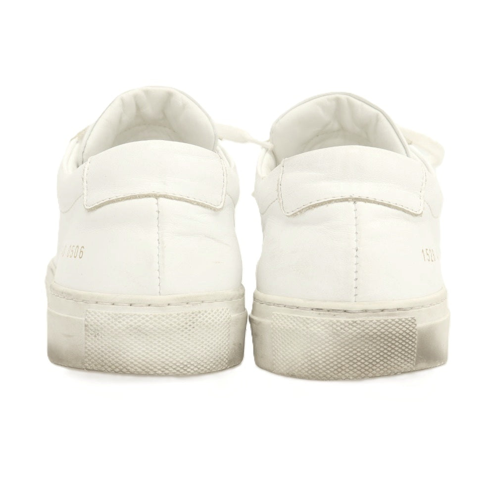 【中古】コモンプロジェクツ COMMON PROJECTS レザー スニーカー ホワイト【サイズ40】【 状態ランクC 】【 メンズ 】