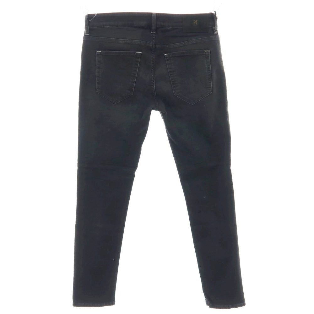 【中古】【未使用】ピーティートリノ デニム PT TORINO DENIM ROCK ストレッチ コットンモダールポリエステル デニムパンツ ブラック【 31 】【 状態ランクS 】【 メンズ 】