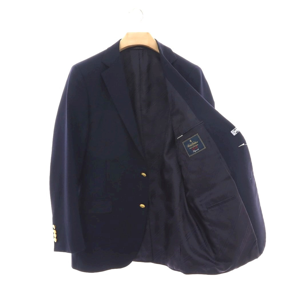 【中古】ブルックスブラザーズ Brooks Brothers ウール 2B テーラードジャケット ネイビー【 39 】【 状態ランクC 】【 メンズ 】